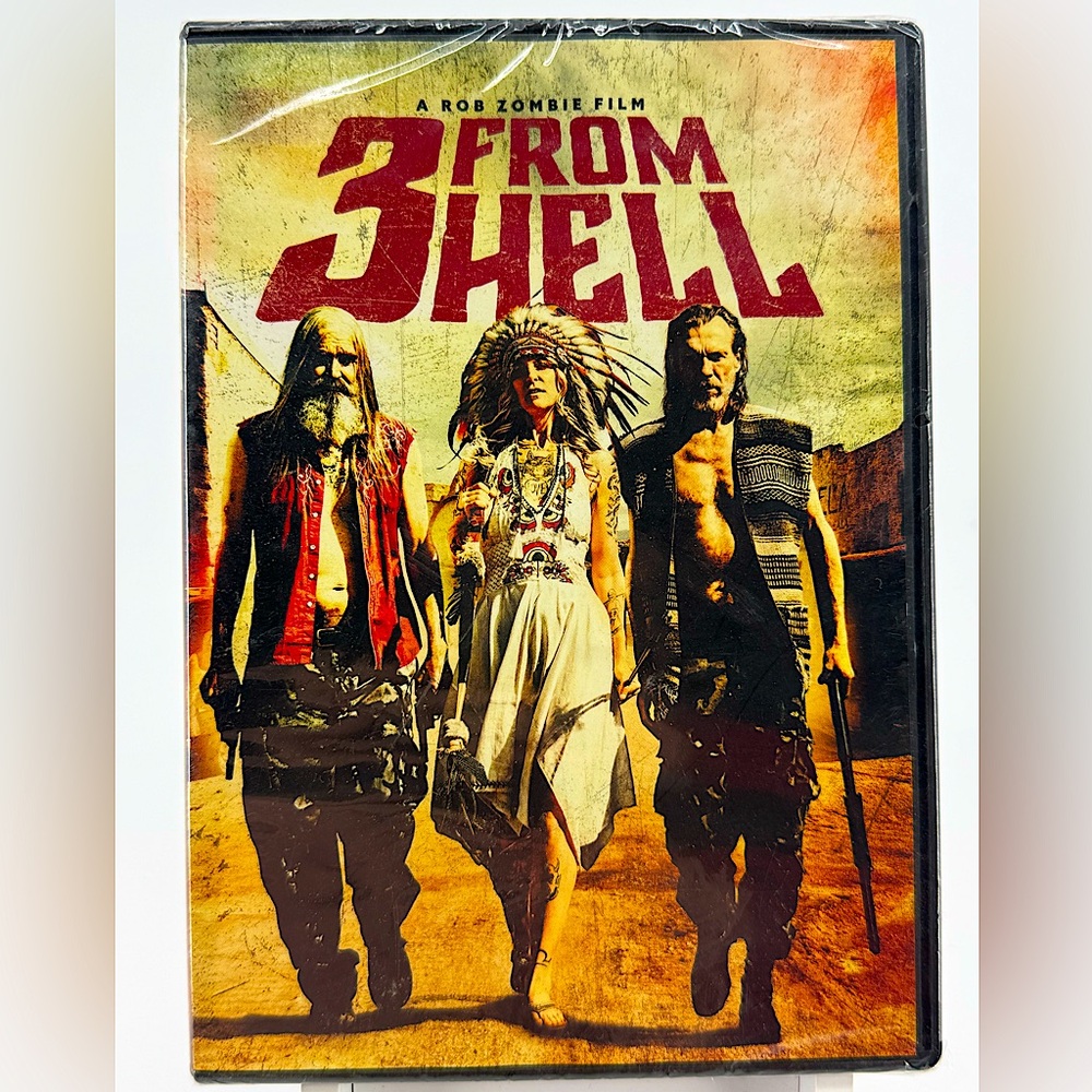 NWT. 3 From Hell DVD. A Rob Zombie Film